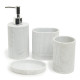 Ceramic Bathroom Set - 4 Pcs